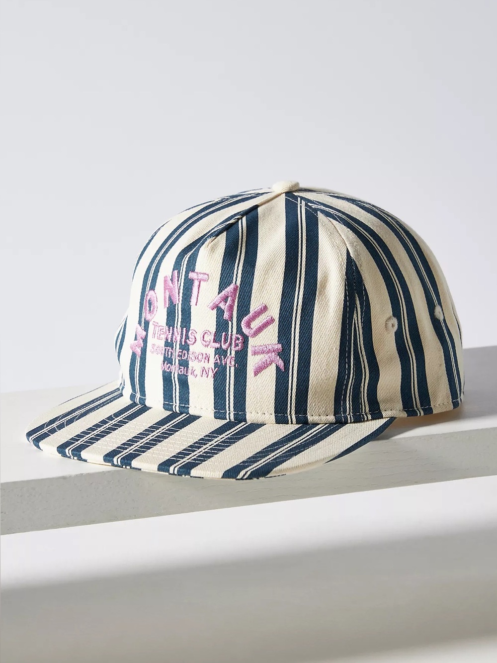 Coney Island Picnic Montauk Stripe Baseball Cap